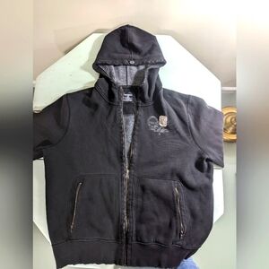 XL Express Zip up Distressed Jacket